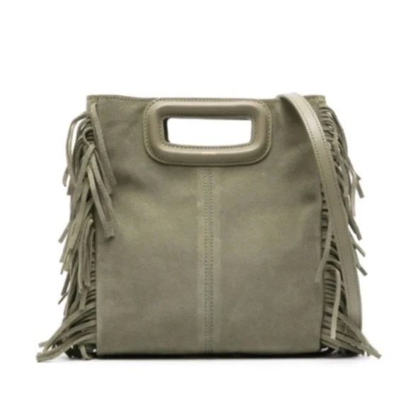 M Suede Fringe Bag - Picture 1 of 7